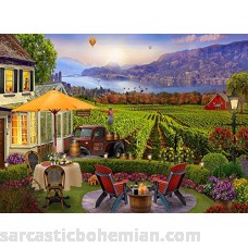 Vermont Christmas Company Wine Country Jigsaw Puzzle 1000 Piece B07F16NR9M